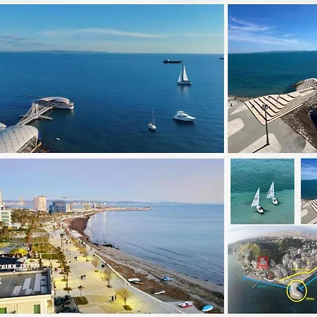 Casa Del Mar - 2br, First Line Sea View Vollga Apartment