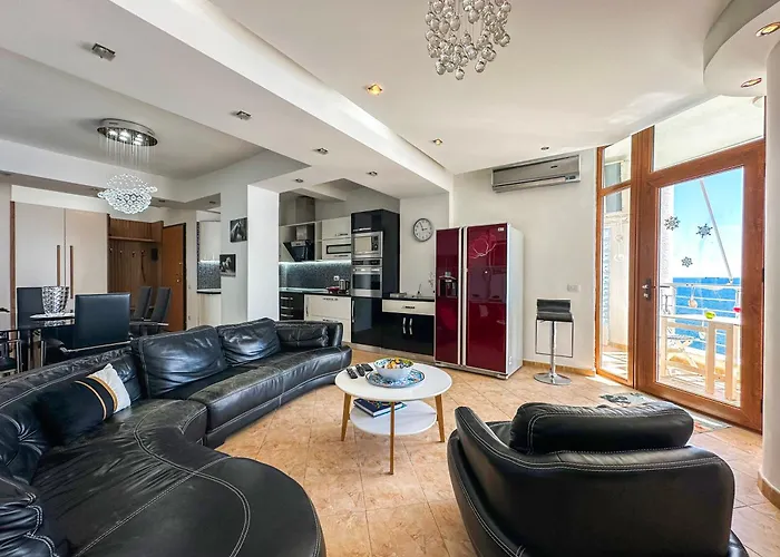 Casa Del Mar - 2br, First Line Sea View Vollga * Durres